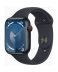 Apple Watch (Series 9) Gps +Cellular 45mm Midnight Aluminium Case με Sport Loop Midnight EU