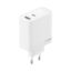 Επιτοίχιος Φορτιστής Oppo SuperVOOC 80W Dual Port GAN (Power Adapter) White EU