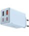 Επιτοίχιος φορτιστής Baseus 65W Pro Fast Charger GaN6 Galaxy Blue EU
