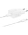 Επιτοίχιος Φορτιστής Samsung Galaxy (25W) USB-C Fast Adapter EP-T2510 με Cable White EU