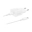 Επιτοίχιος Φορτιστής Samsung Galaxy (25W) USB-C Fast Adapter EP-T2510 με Cable White EU