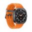 Samsung Galaxy Watch Ultra (L705 2025) LTE 47mm (Region East) 64GB (2GB Ram) Titan Gray Case με Orange Band EU