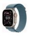 Apple Watch Ultra 3 (Series 11 2025) Gps +Cellular 49mm Natural Titanium Case με Alpine Loop M Light Blue EU