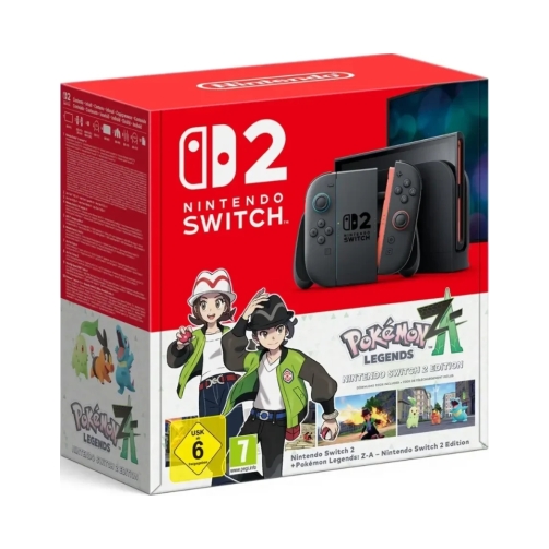 Ψηφιακή Κονσόλα παιχνιδιών Nintendo Switch 2 +Pokemon Z-A Black EU - Image 2