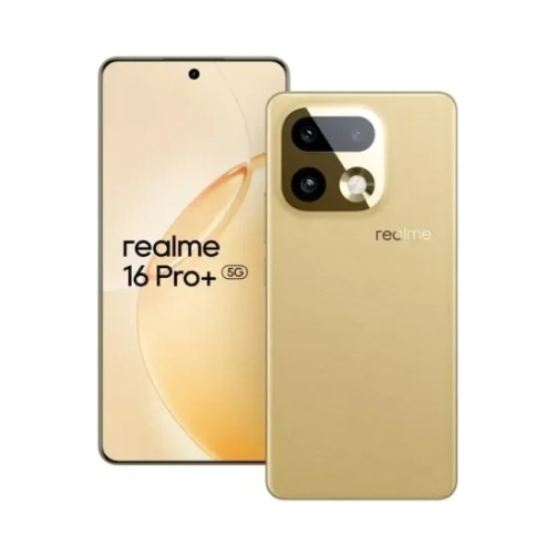 Realme 16 Pro+ 5G 512GB (12GB Ram) Dual-Sim Master Gold EU OneThing_Gr
