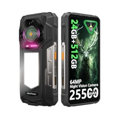 Ulefone Armor 33 4G 512GB (12GB Ram) Dual-Sim Black EU OneThing_Gr