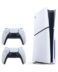 Ψηφιακή Κονσόλα παιχνιδιών Sony PlayStation 5 Slim Digital Edition 825GB with 2 Dualsense Controller White EU