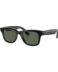 Ray-Ban Meta Wayfarer Gen1 AI Glasses Matte Black/Clear to Graphite Green EU