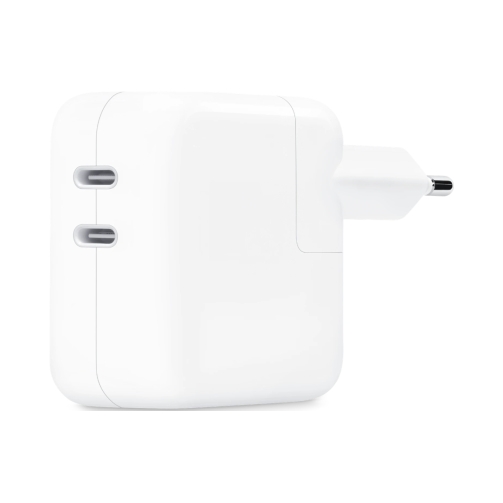 Apple USB-C Power Adapter Dual, 2x USB-C, 35W OneThing_Gr