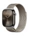 Apple Watch (Series 10 2024) Gps +Cellular 42mm Natural Titanium Case με Sport Band S/M Natural Milanese EU