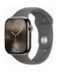 Apple Watch (Series 10 2024) Gps +Cellular 46mm Natural Titanium Case με Sport Band M/L Stone Grey EU
