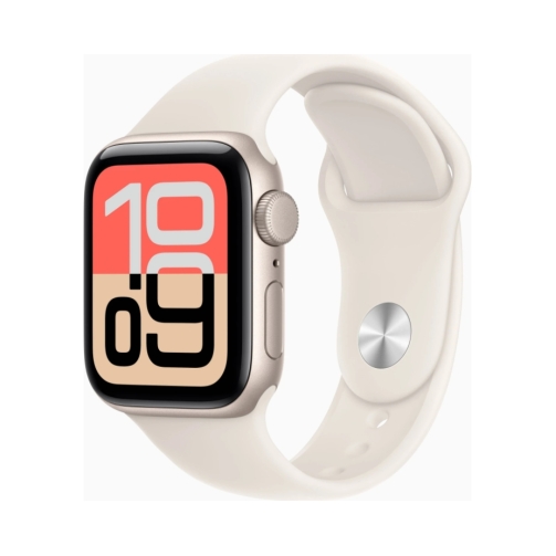 Apple Watch SE 3 (GPS) 40mm polarstern mit Sportarmband ML polarstern OneThing_Gr