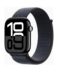 Apple Watch (Series 10 2024) Gps +Cellular 46mm Jet Black Aluminium Case με Sport Loop Black EU
