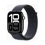 Apple Watch (Series 10 2024) Gps +Cellular 46mm Jet Black Aluminium Case με Sport Loop Black EU