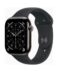 Apple Watch (Series 11 2025) Gps +Cellular 46mm Slate Titanium Case με Sport Band Black M/L EU