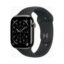 Apple Watch (Series 11 2025) Gps +Cellular 46mm Slate Titanium Case με Sport Band Black S/M EU