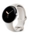 Google Pixel Watch LTE 41mm Polished Silver Case με Sport Band Chalk EU