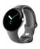 Google Pixel Watch LTE 41mm Polished Silver Case με Sport Band Charcoal EU