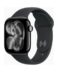 Apple Watch (Series 11 2025) Gps +Cellular 42mm Jet Black Aluminium Case με Sport Band Black S/M EU