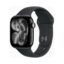 Apple Watch (Series 11 2025) Gps +Cellular 42mm Jet Black Aluminium Case με Sport Band Black S/M EU