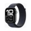 Apple Watch (Series 10 2024) Gps +Cellular 46mm Jet Black Aluminium Case με M/L Black Sport Band EU