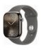 Apple Watch (Series 10 2024) Gps +Cellular 46mm Natural Titanium Case με Sport Band S/M Stone Grey EU