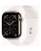 Apple Watch (Series 11 2025) Gps +Cellular 42mm Gold Titanium Case με S/M Sport Band (Light Blush) EU