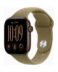 Apple Watch (Series 12 2026) GPS 46mm Dark Bronze Aluminium Case με S/M Olive Sport Band EU