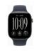 Apple Watch (Series 12 2026) GPS 46mm Space Grey Aluminium Cace με M/L Navy Blue Sport Band EU