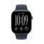 Apple Watch (Series 12 2026) GPS 46mm Space Grey Aluminium Cace με M/L Navy Blue Sport Band EU