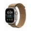 Apple Watch Ultra 4 (Series 12 2026) Gps +Cellular 49mm Natural Titanium Case με L Desert Alpine Loop EU