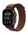 Apple Watch Ultra 4 (Series 12 2026) Gps +Cellular 49mm Black Titanium Case με M Burgundy Alpine Loop EU