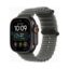 Apple Watch Ultra 4 (Series 12 2026) Gps +Cellular 49mm Black Titanium Case με Translucent Black Ocean Band EU