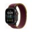 Apple Watch Ultra 4 (Series 12 2026) Gps +Cellular 49mm Black Titanium Case με M/L Burgundy Trail Loop EU
