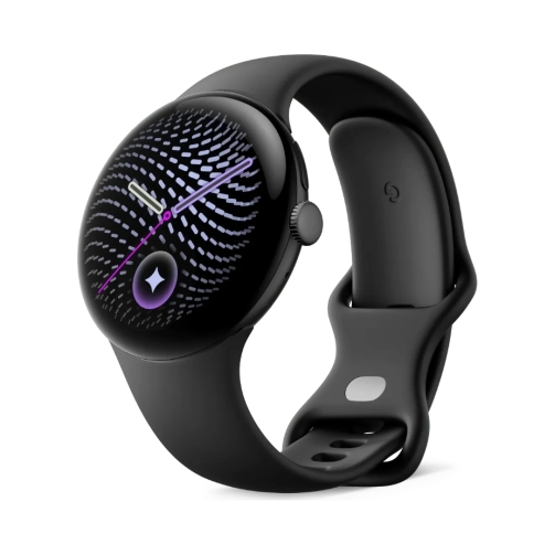 Google Pixel Watch 5 (Wi-Fi) 45mm matte black mit Sportarmband obsidian OneThing_Gr