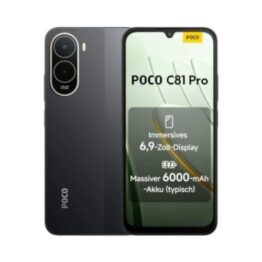 Xiaomi Poco C81 Pro 4G 128GB (4GB Ram) Dual-Sim Black EU