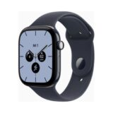 Apple Watch (Series 12 2026) GPS +Cellular 46mm Night Blue Ceramic Case με S/M Navy Blue Sport Band EU
