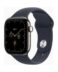 Apple Watch (Series 12 2026) Gps +Cellular 42mm Natural Titanium Case με M/L Navy Blue Sport Band EU