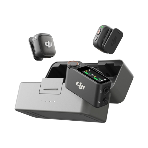 DJI Mic 3, 2 Sender + 1 Empfänger + Ladeschale